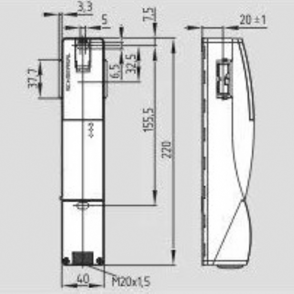 Schmersal AZM201Z-SK-T-1P2PW