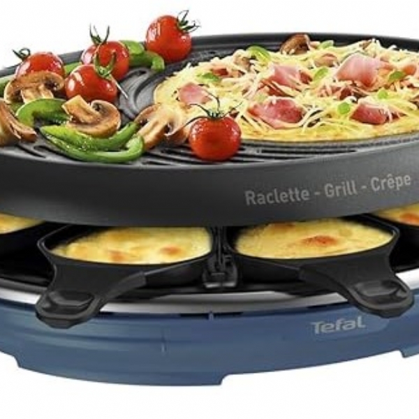 Tefal Colormania Raclette 3 1 arada raklet aleti