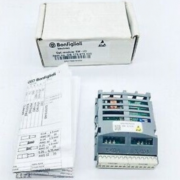 Bonfiglioli Vectron 179-675-000 INPUT OUTPUT MODULE EM-I/0-01
