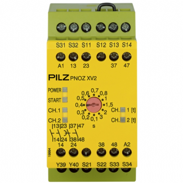 PNOZ XV2 3/24VDC 2n/o 2n/o t