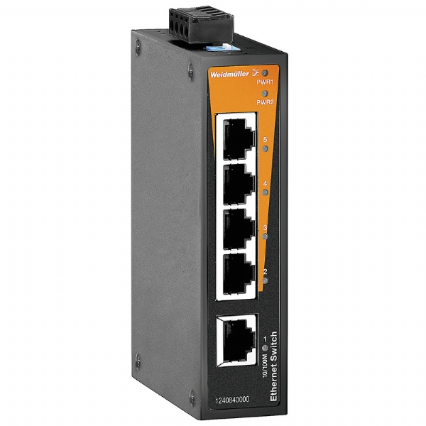 Weidmller 1240840000 IE-SW-BL05-5TX Switch