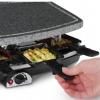 Cloer 6430 Raklet zgara, Doal Tal, 1200 W, Yapmaz Kaplamal, s zolasyonlu (Raclette)
